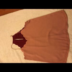 Express reversible tank top. worn once